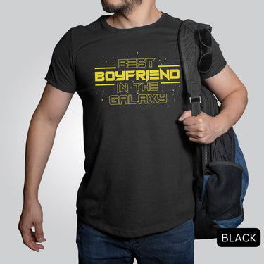 Best Boyfriend In the Galaxy Shirt Gift for Him